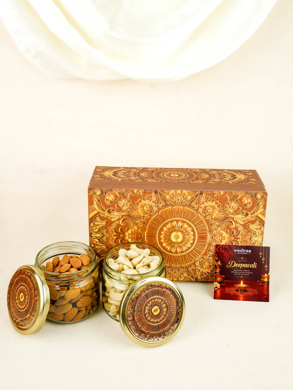 Deepavali: Dry Fruit Box with Dry Fruits - WDC0039