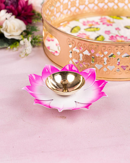 Navratri Combo: Metal Tray Set with Trousseau Packing - WGC0075