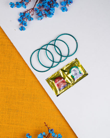 Navratri Combo: Non-Woven Bag with Bangle Box & Haldi kumkum Bangles - WGC0081
