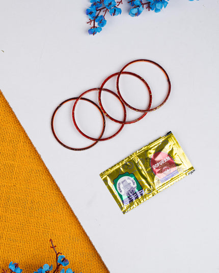 Navratri Combo: String Bag, Murti Ganesha with Manjal Kumkum Bangles - WGC0083