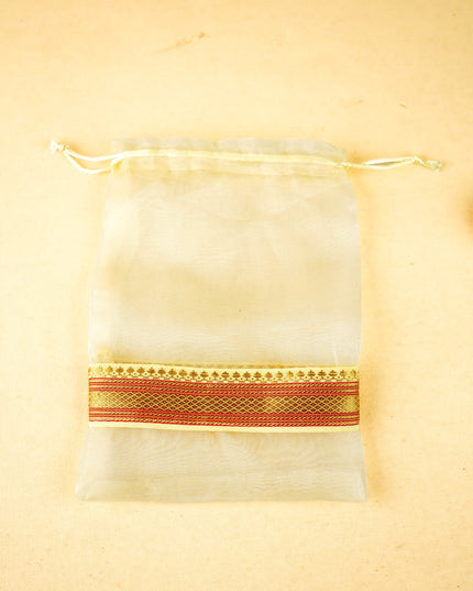 Combo - Kubera Diya, Lotus Haldi with String Bag - WGC0094
