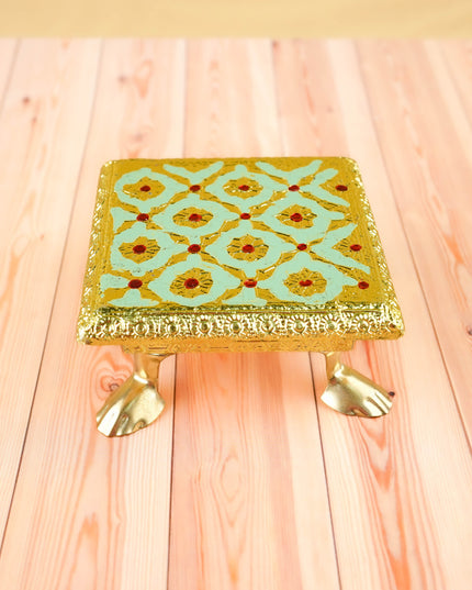 Combo - Meenakari Manai, Annapakshi Haldi with Lakshmi String Bag - WGC0096