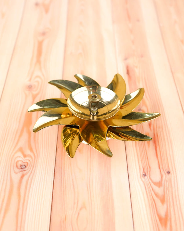 Combo: Diya, Elephant Haldi Kumkum with String Bag - WGC0097