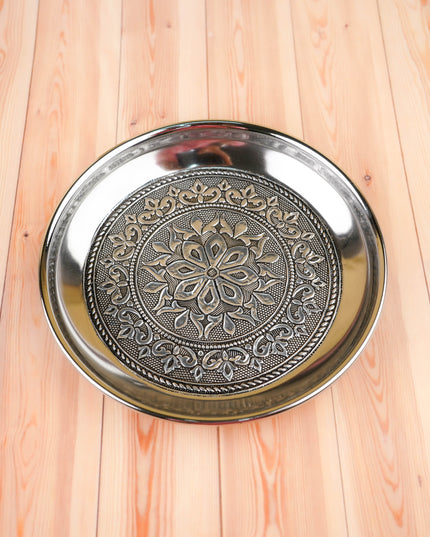 Combo: Oxidized Plate, Annapakshi Haldi with Bag - WGC0098