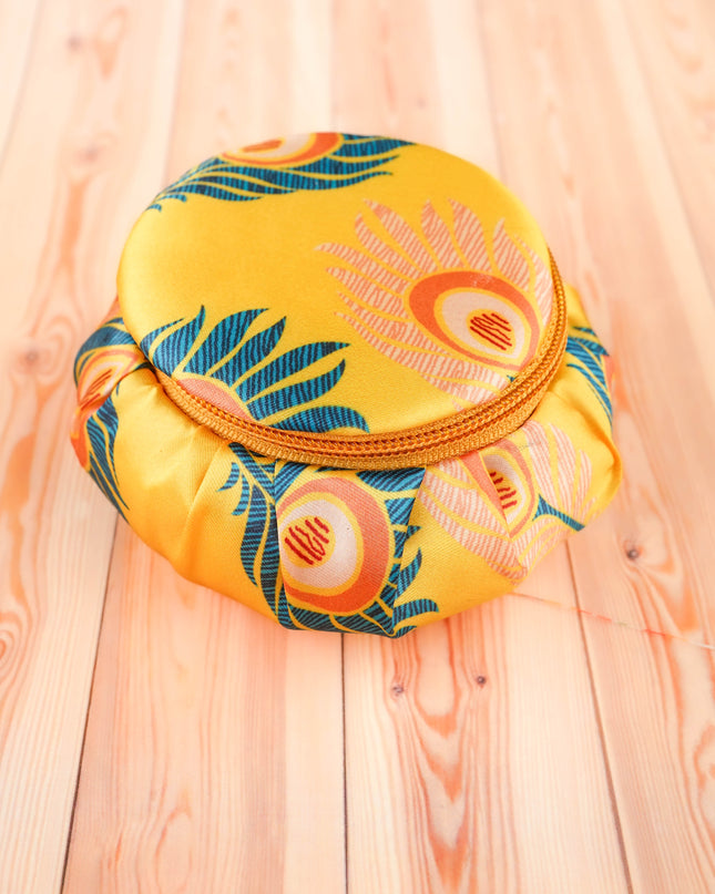 Combo: Bangle Box, Bangles with Printed String Bag - WGC0099