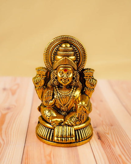 Combo: Lakshmi Idol, Lakshmi Haldi Kumkum with Lakshmi String Bag - WGC0102