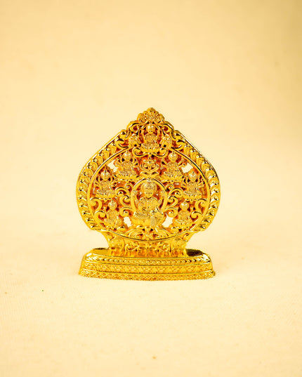 Combo: Lakshmi Idol, Lakshmi Haldi Kumkum with Lakshmi String Bag - WGC0102