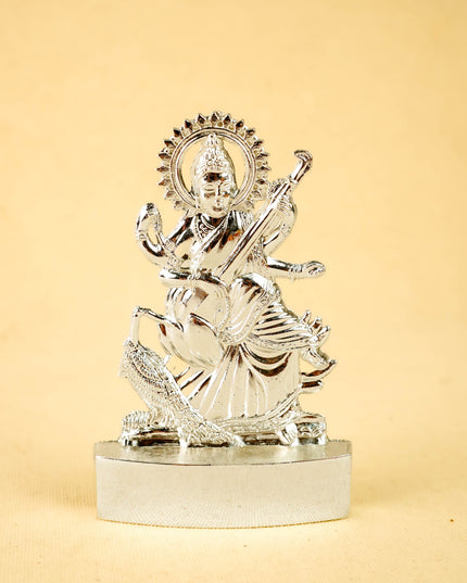 Combo: Saree Cover, Saraswathi Idol with Designer Haldi Kumkum Purse - WGC0103