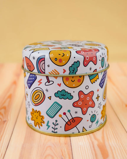 Combo: Kids Printed Tin with Diya - WGC0107
