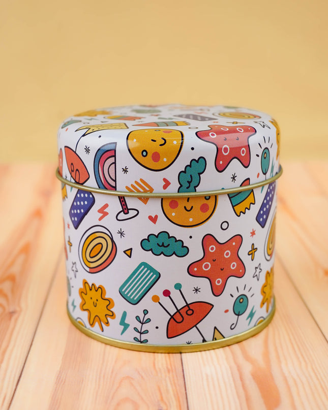 Combo: Kids Printed Tin with Diya - WGC0107