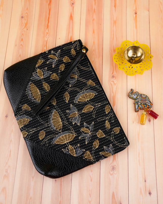 Combo: Pouch with Diya & Elephant Haldi Kumkum - WGC0108