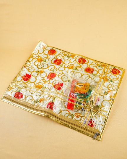 Combo: Saree Cover with Manjal Kumkum Set - WGC0111
