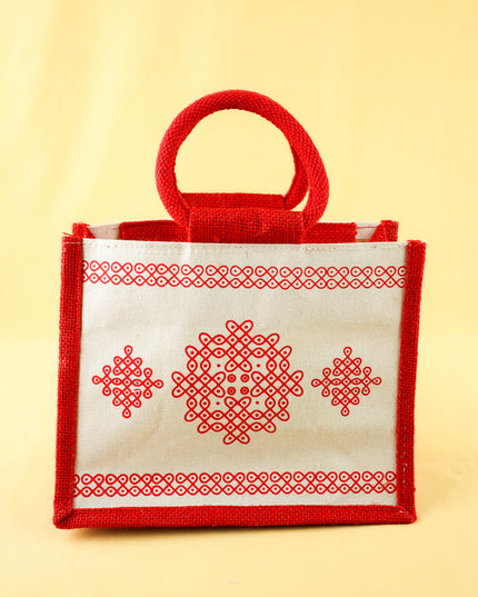 Combo: Rangoli Jute with Peacock Manai & Bangle Manjal Kumkum - WGC0151
