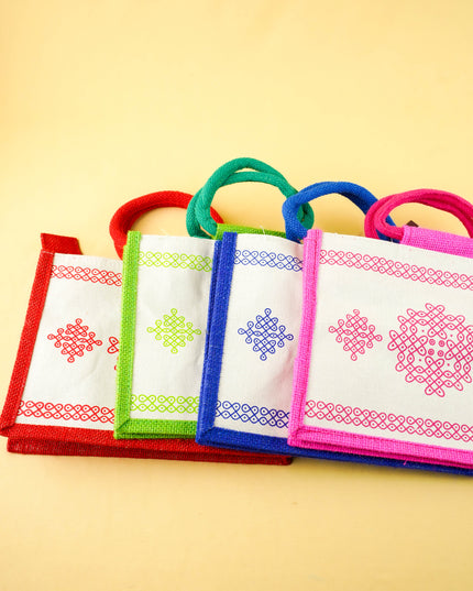 Combo: Rangoli Jute with Peacock Manai & Bangle Manjal Kumkum - WGC0151