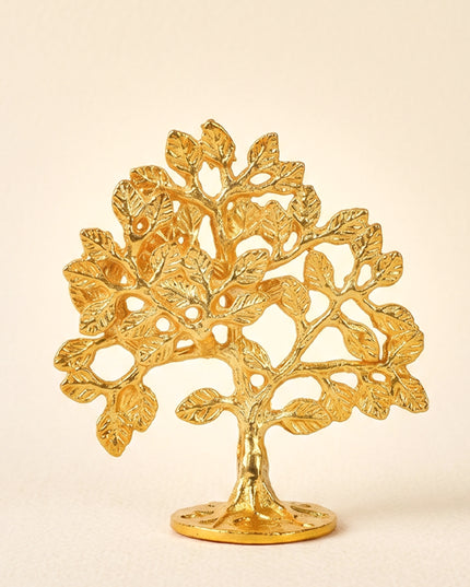 Brass Kalpavriksha Tree - Yellow Finish - WL0055-3