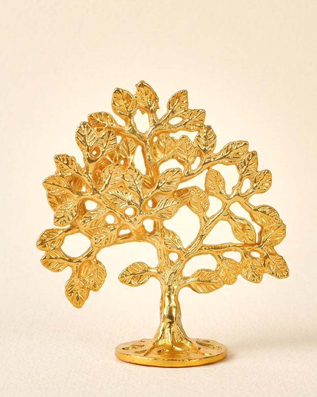 Brass Kalpavriksha Tree - Yellow Finish - WL0055-3