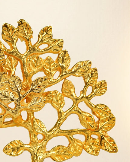 Brass Kalpavriksha Tree - Yellow Finish - WL0055-3