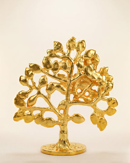 Brass Kalpavriksha Tree - Yellow Finish - WL0055-3