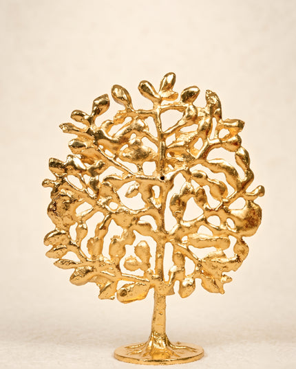 Brass Kalpavriksha with T-Light Holder - WL0587-2