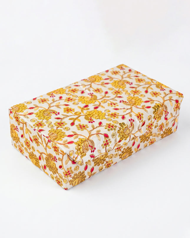 Floral Designed Jewellery Holder - (12x7) - WL1038