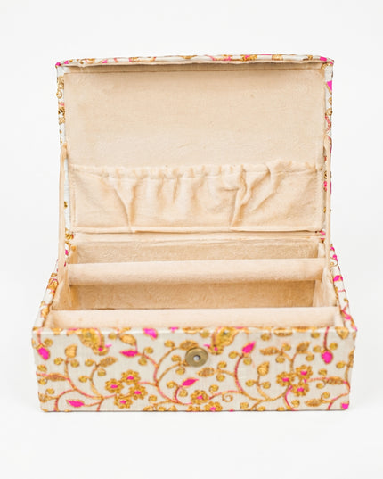Floral Designed Jewellery Holder - (12x7) - WL1038