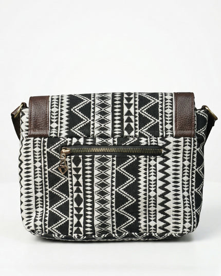 Printed Jacquard Sling Bag (Assorted) - WL1057