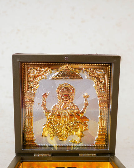 Gold Plated Prayer Box - Small - WL1093