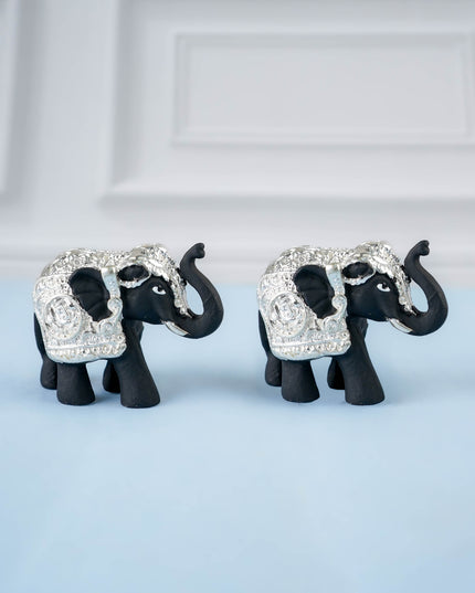 German Silver - Baby Elephant 1.5 inch ( Set of 2 ) - WL1292