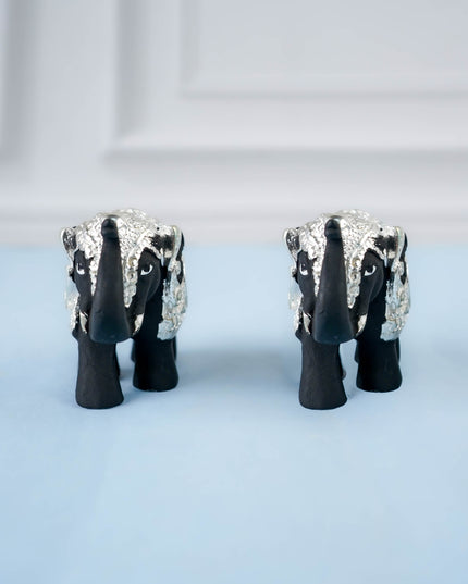 German Silver - Baby Elephant 1.5 inch ( Set of 2 ) - WL1292