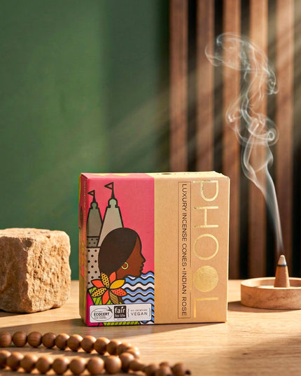 Organic Aromatic Incense Cones - WL1656