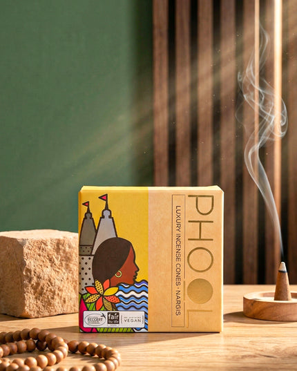 Organic Aromatic Incense Cones - WL1656