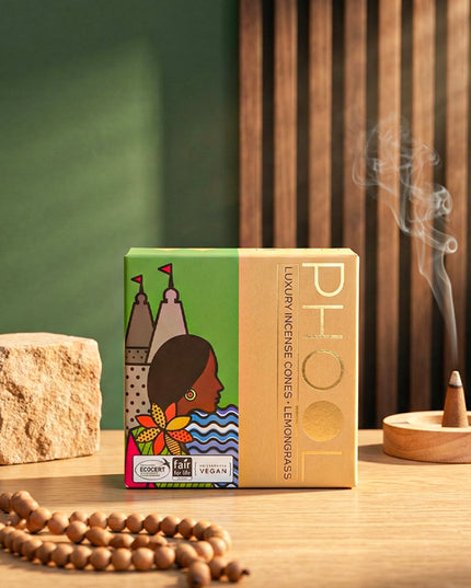 Organic Aromatic Incense Cones - WL1656