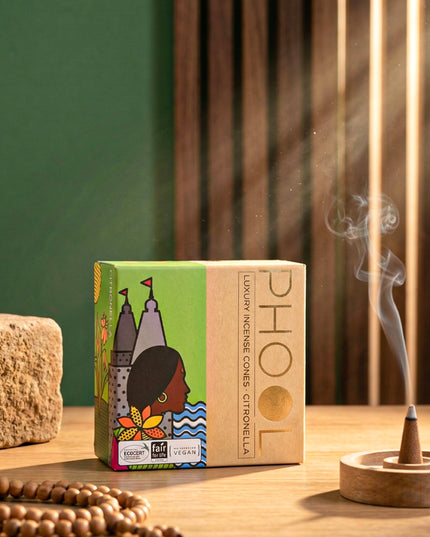 Organic Aromatic Incense Cones - WL1656