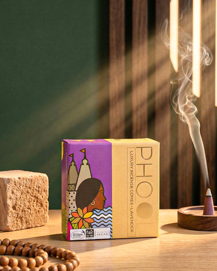 Organic Aromatic Incense Cones - WL1656