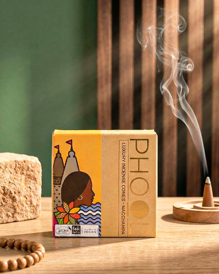 Organic Aromatic Incense Cones - WL1656