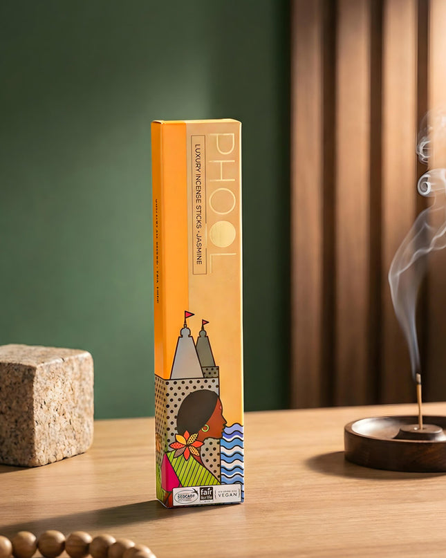 Organic Incense Sticks with Holder - WL1657
