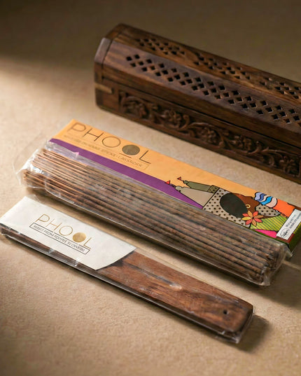 Organic Incense Sticks with Holder - WL1657