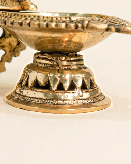 Brass Varahi Devi Diya - WL1689