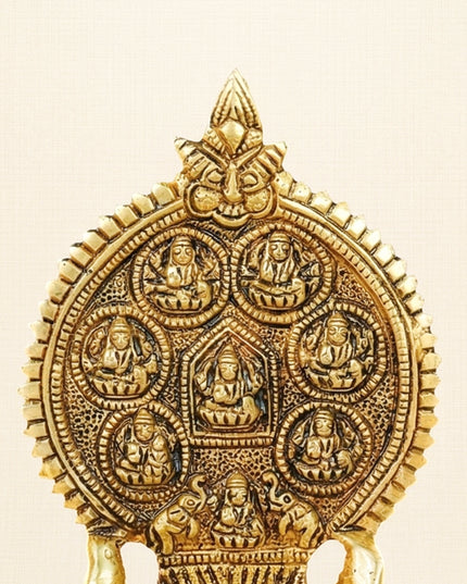 Brass Ashtalakshmi Diya - WL2082
