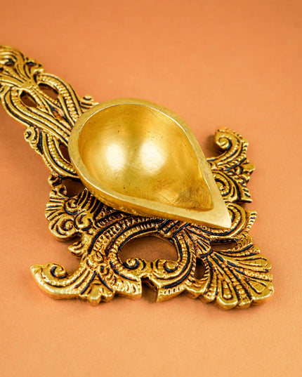 Brass Aarti Diya - WL2089-2