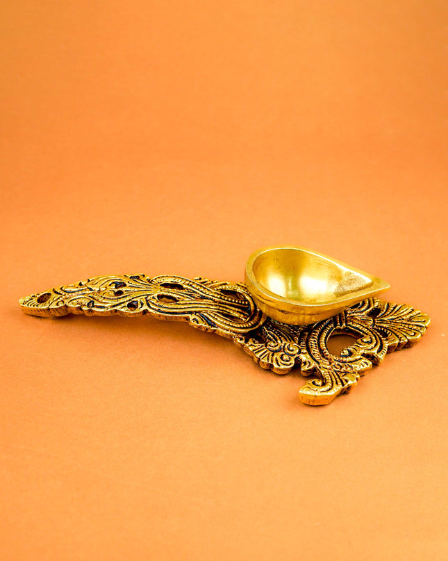 Brass Aarti Diya - WL2089-2