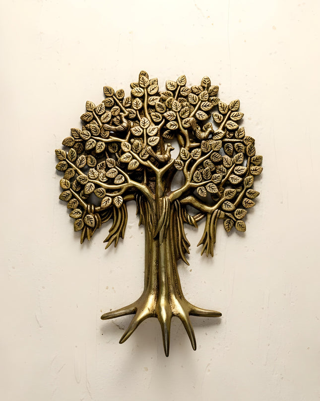 Brass Kalpavriksha Tree with Root - WL2093