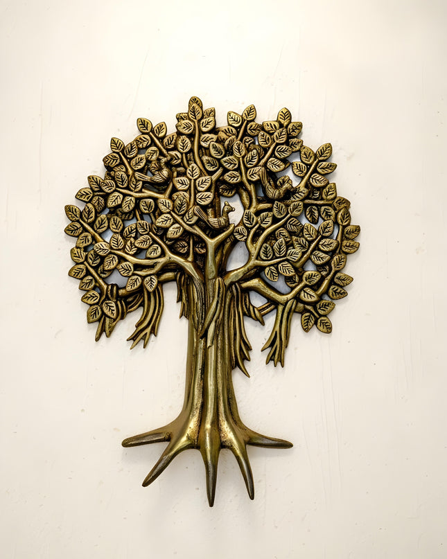 Brass Kalpavriksha Tree with Root - WL2093