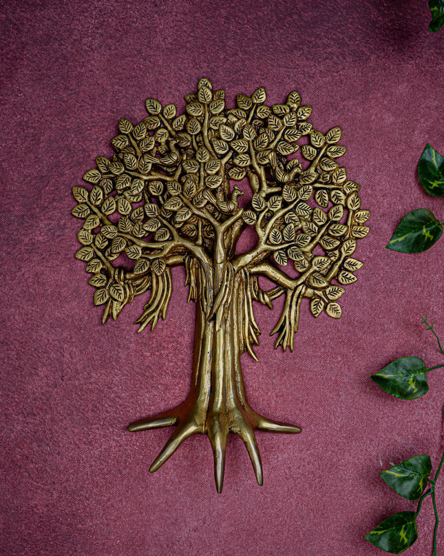 Brass Kalpavriksha Tree with Root - WL2093