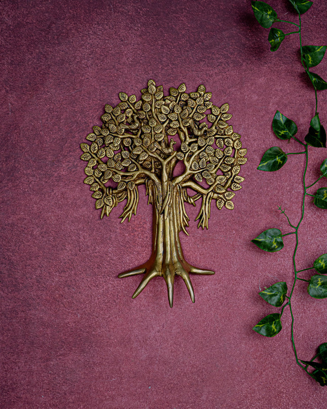 Brass Kalpavriksha Tree with Root - WL2093