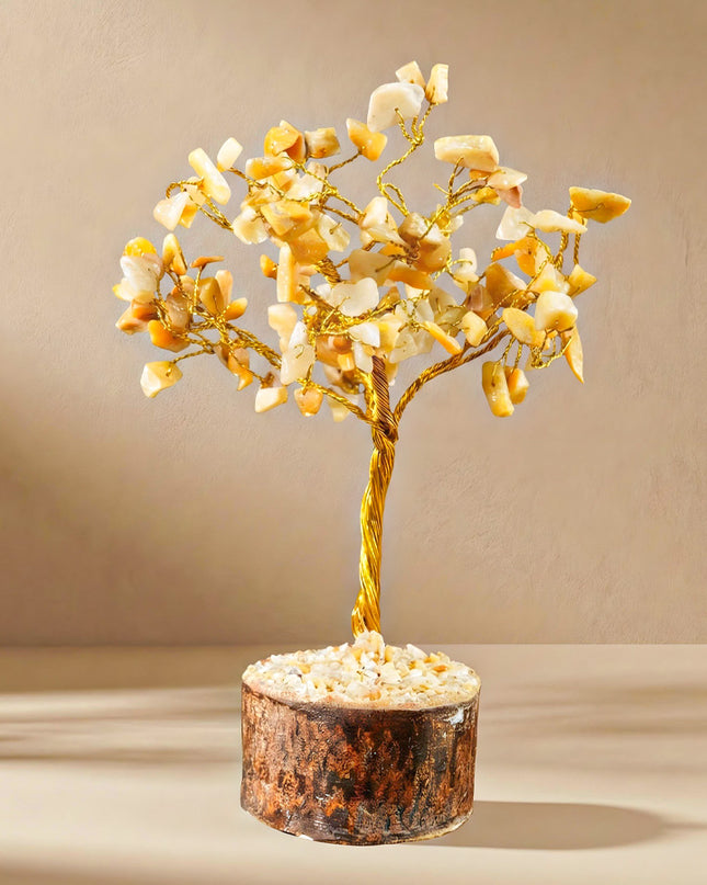 Yellow Aventurine Crystal Tree for Positive Energy - WL2218