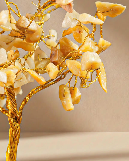 Yellow Aventurine Crystal Tree for Positive Energy - WL2218