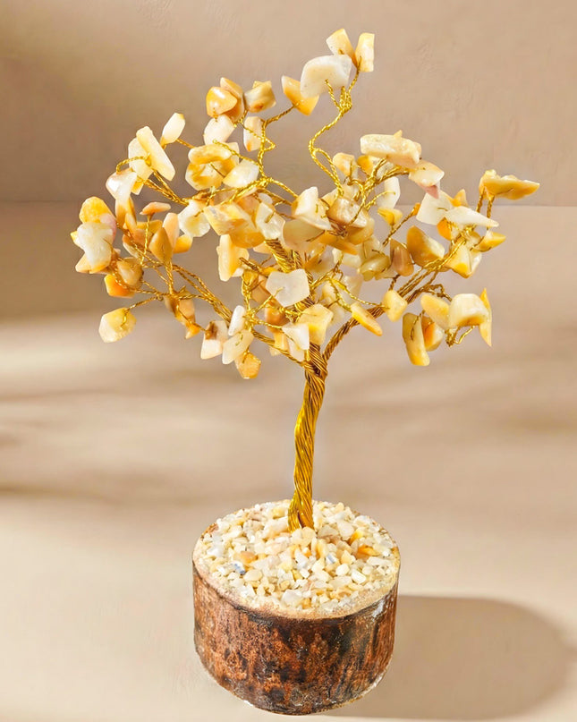 Yellow Aventurine Crystal Tree for Positive Energy - WL2218