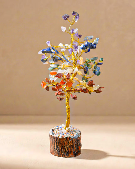 The Tree of Life - (Seven Chakra Crystal Stone) - WL2532