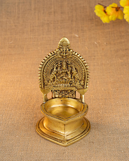 Brass Gajalakshmi Diya - WL2782